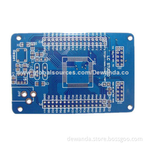 Multilayer PCBs, 1oz Cu thickness, 1.6mm board thickness, blue solder mask
